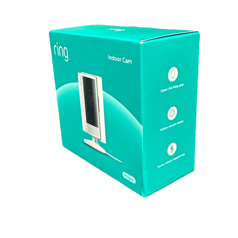 Ring Indoor Cam 2nd Gen Plug-In 1080p HD WiFi Security Camera White Ships Free gallery