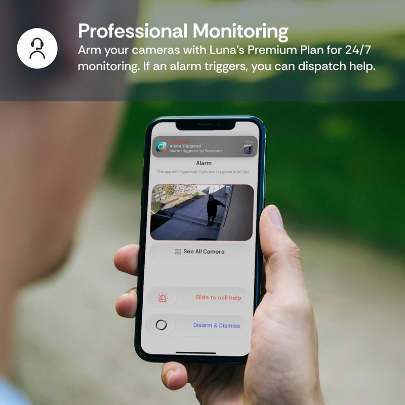 Luna Doorbell Camera Wireless, AI Human/Package Detection, Instant Alerts, Ni... gallery