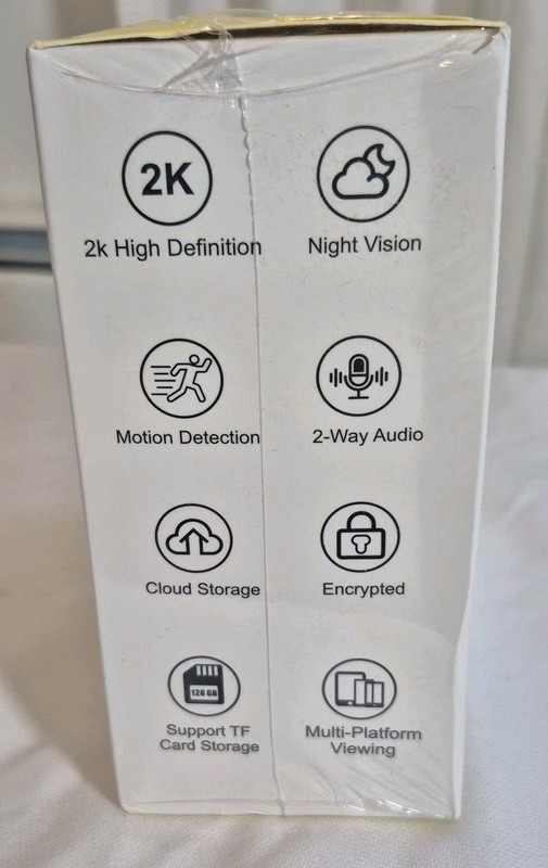 Litokam Indoor Cameras Night Vision 2k Def Audio Motion 2 pack Sealed gallery