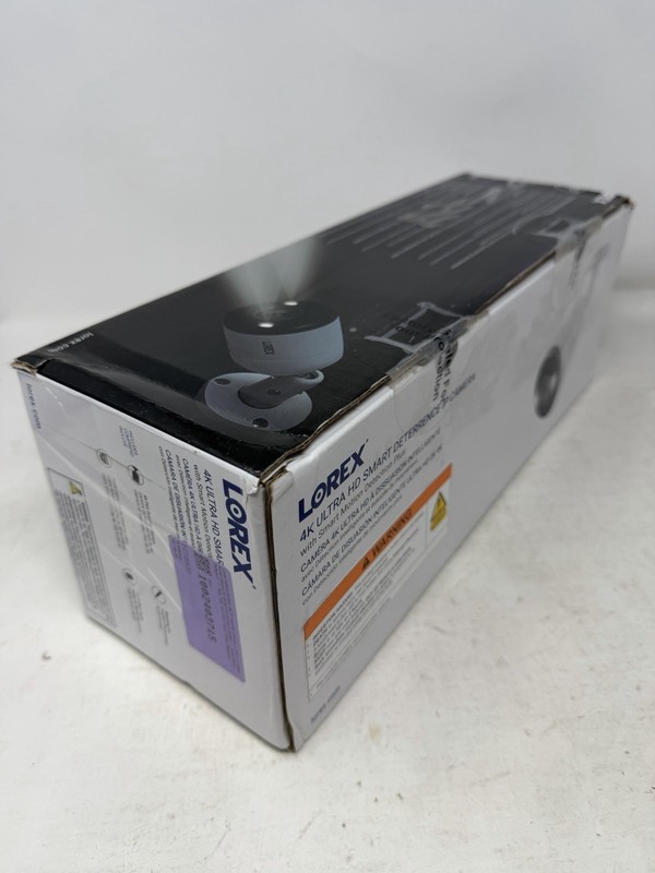 Lorex 4K Ultra HD Smart Deterrence IP Camera with Smart Detection E893AB-E gallery