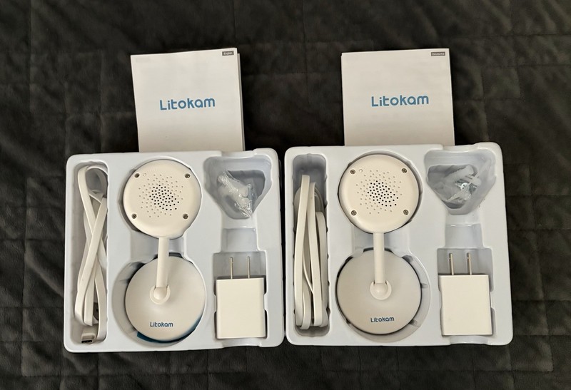 Bundle of (2) WiFi 2K Smart Camera Home Security, Video & Audio, Baby Monitors gallery