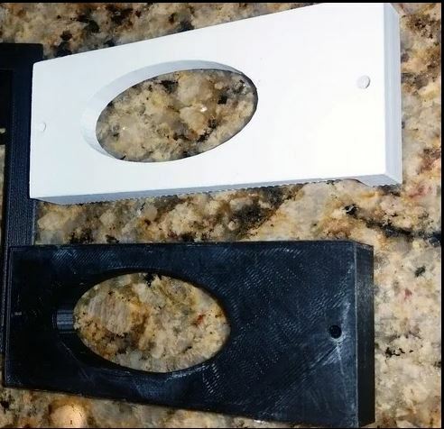 Ring Pro Doorbell Vinyl Siding Mount - Angle Adjustment Mount Wedge gallery