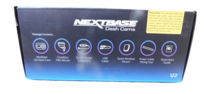 NextBase 122 Dash Cams 720p HD Video High Resolution New Open Box gallery