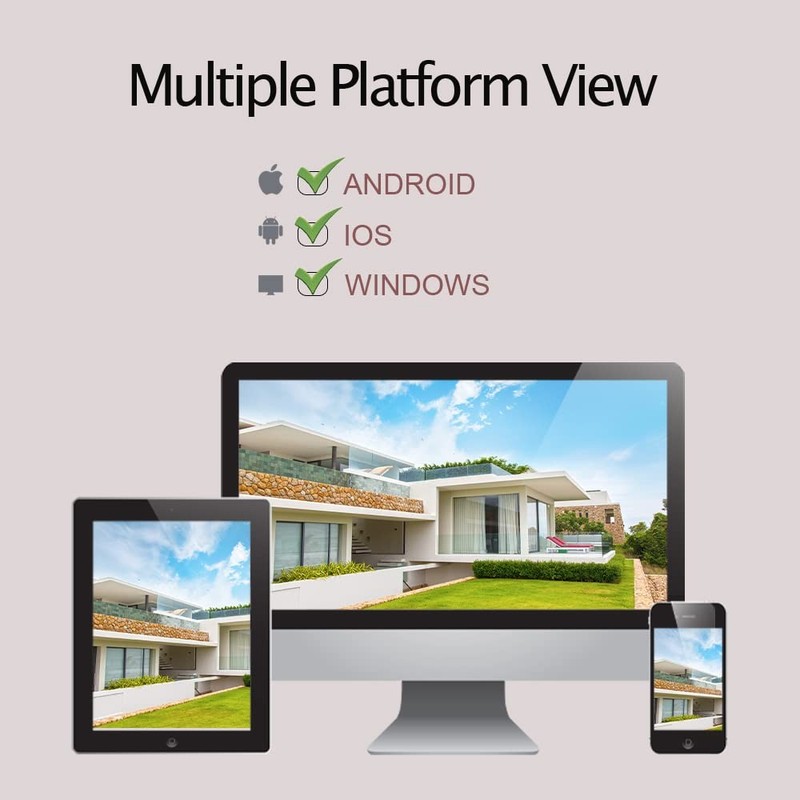 Outdoor PTZ WiFi IP Security Camera 1080P Home Surveillance Camera Pan/Tilt T... gallery