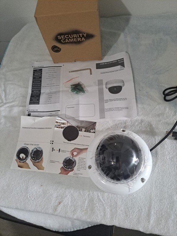 Vandal-proof Dome Security Camera [CAM-5D-31VP-WDR] Access Control gallery