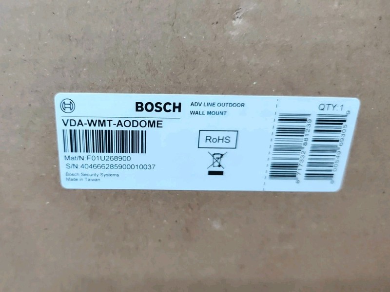 BOSCH VDA-WMT AODOME Security Camera Wall Mount Minidome gallery