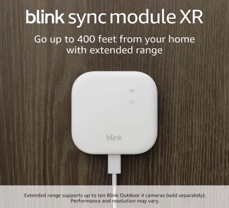 Sync Module XR (newest model) System hub for all Blink devices, up to 400 Feet gallery