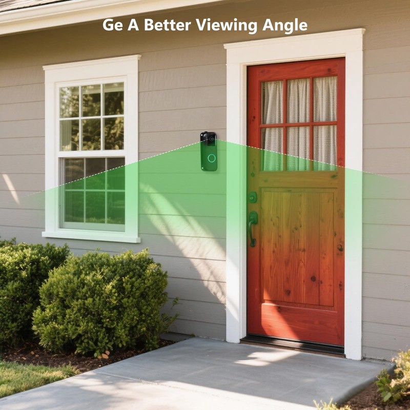 Adjustable (30°to 145°) Doorbell Mount for Blink Battery Doorbell 2K+(Newest ... gallery