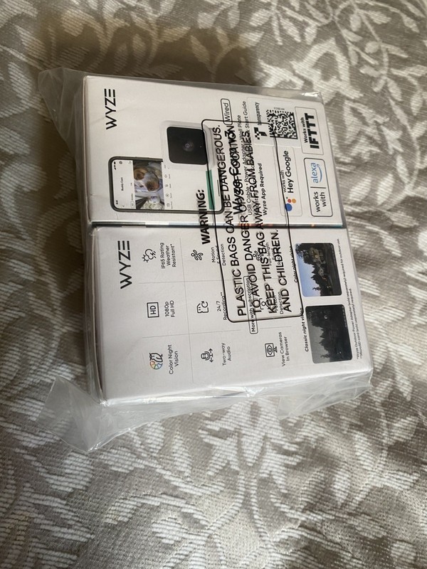 ✅ Wyze - Cam Pan v3 Indoor/Outdoor 1080p Pan/Tilt/Zoom Camera - Lot of 2pcs ✅ gallery