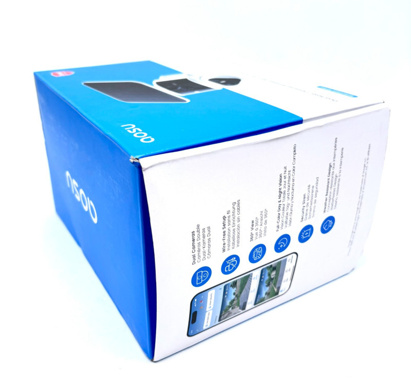 AOSU Dual Solar-Powered Wireless Security Cameras - SolarCam T2 Pro gallery