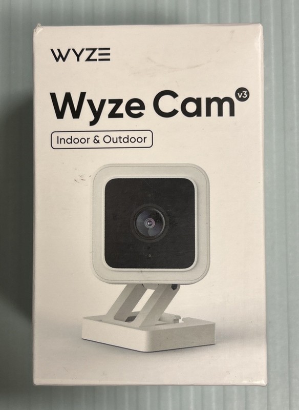 WYZE Cam V3 Indoor & Outdoor Cam Model WYZEC3 In White New gallery