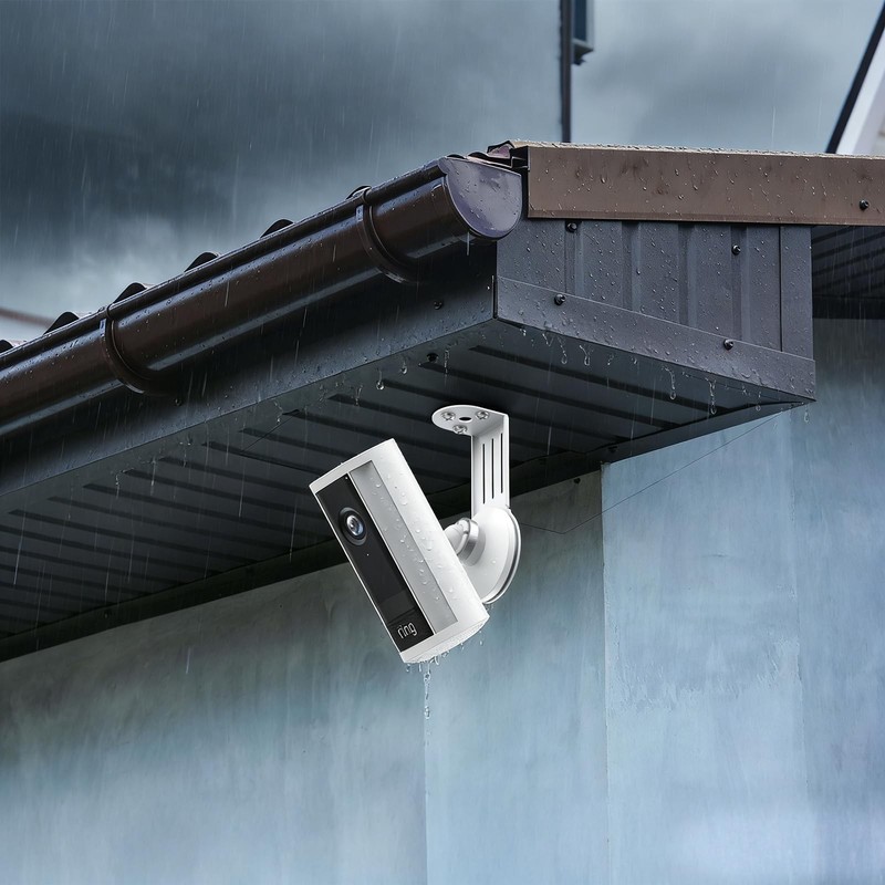 Ceiling Mount Adapter for Ring Camera, Metal Eave Mount Bracket for Ring Indo... gallery