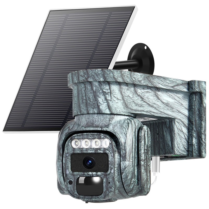 4G LTE Cellular Security Camera No WiFi Solar Outdoor Night Vision With SIM Card gallery