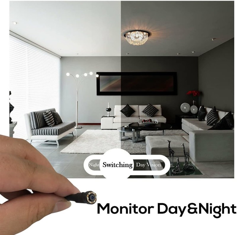 Mini Security Camera HD 1000TVL Night Vision Infrared Indoor Surveillance gallery