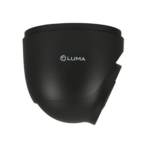 Luma LUM-820-IP-TFHB 820 Series 8MP Turret IP Outdoor Camera IP67, Black gallery