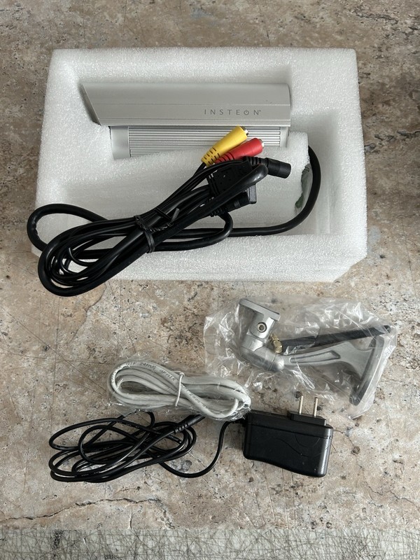 Insteon HD Outdoor WiFi Camera Model 57 Weatherproof IP Camera Tested Works gallery