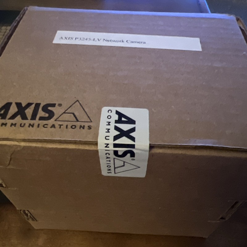 Axis P3245-LV Security IP Network Camera New In Box Sealed gallery