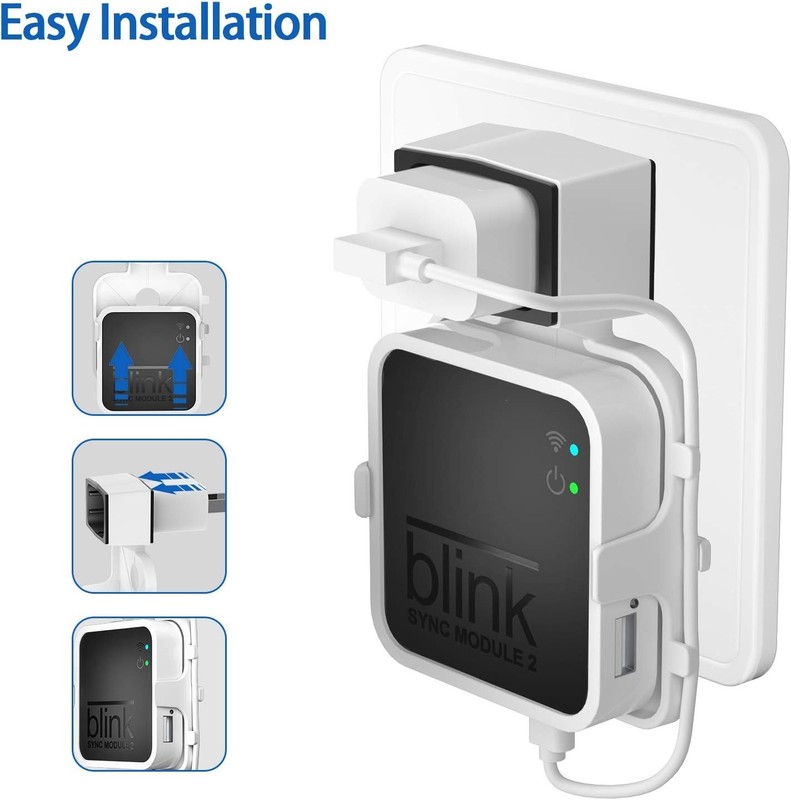 Blink Sync Module 2 Wall Mount Bracket Easy to Use Short Cable Included gallery