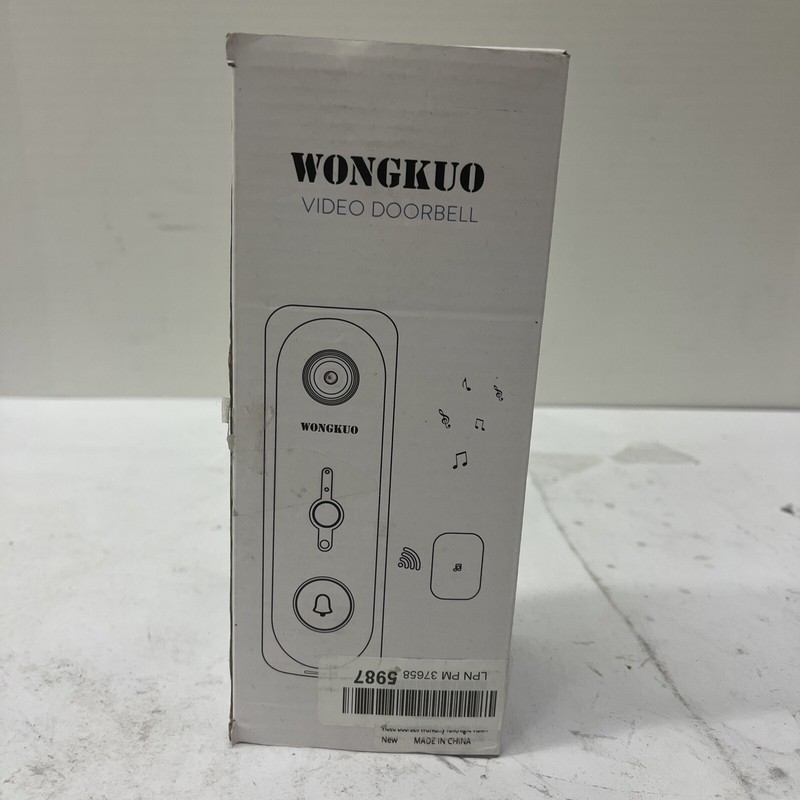 Wireless Video Doorbell Camera WiFi - 2022 Updated Human Detection WONGKUO...