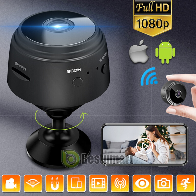 Tiny Smart Wireless Camera Wifi IP Home Security DVR Night Vision Surveillance gallery