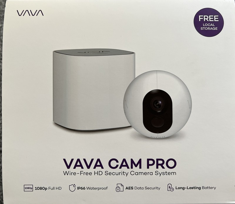VAVA Cam Pro Wireless Home Security System 1080P Outdoor Camera VA-HS003 SEALED gallery