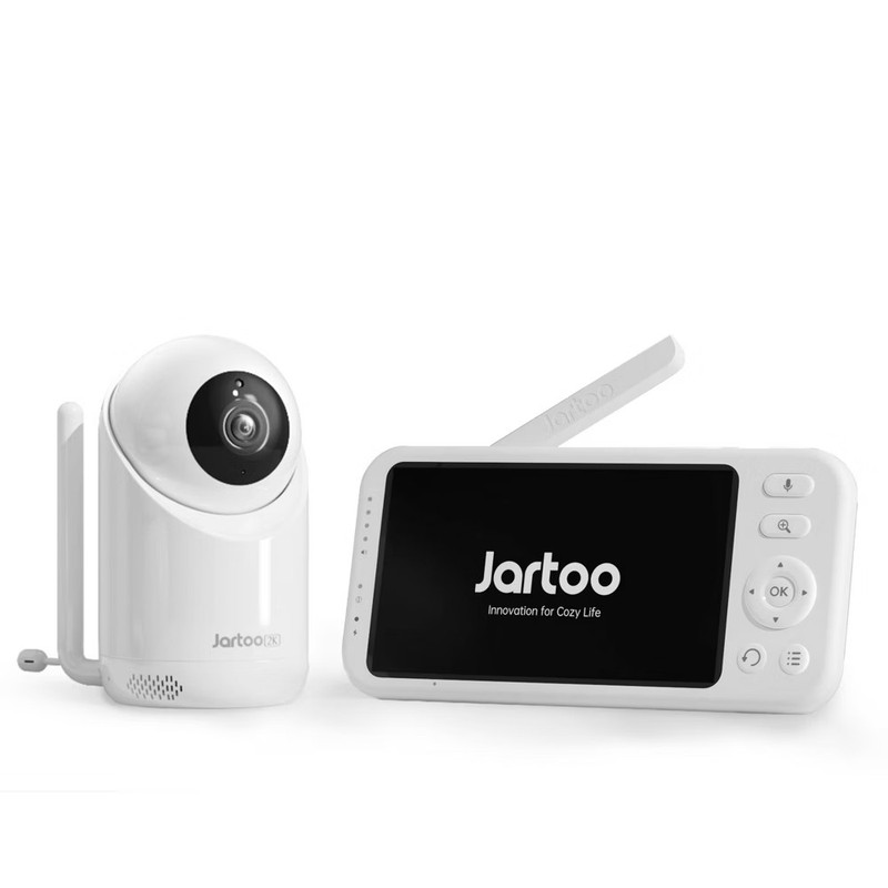 Jartoo 5.5" Video Baby Monitor - White gallery