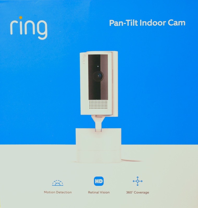 Ring Pan Tilt Indoor Cam newest model 360 pan coverage HD video + Two-Way Talk gallery