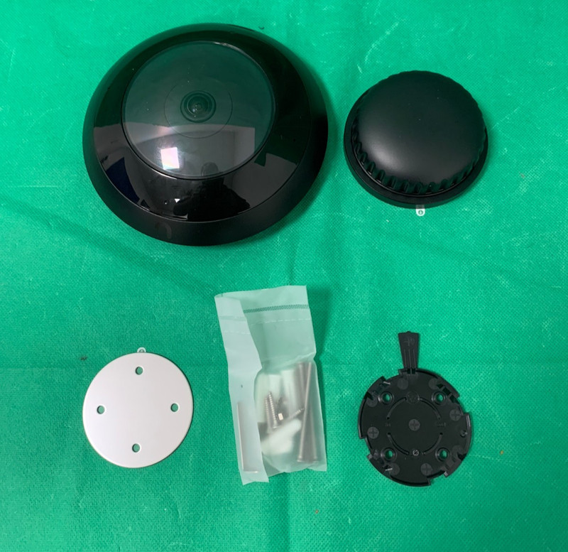 Ubiquiti UniFi AI 360 Indoor/Outdoor PoE Camera – Black (UVC-AI-360) *FOR PARTS*