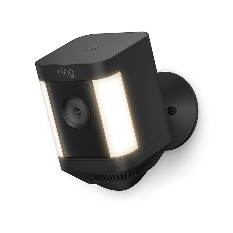 Ring – Spotlight Cam Plus Outdoor/Indoor Wireless 1080p Battery Surveillance …