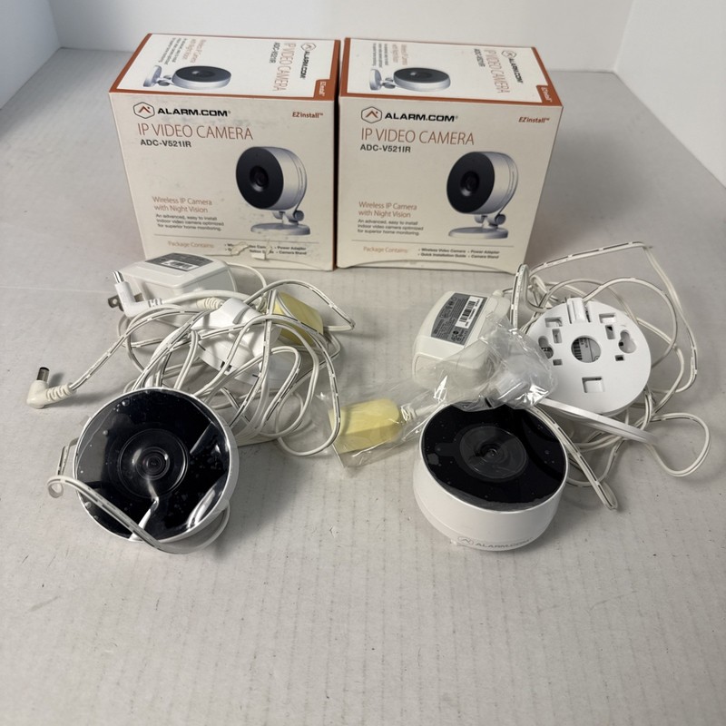 Alarm.com ADC-V521IR 1080P Indoor WiFi IP Video Camera w/ Night Vision Untested gallery