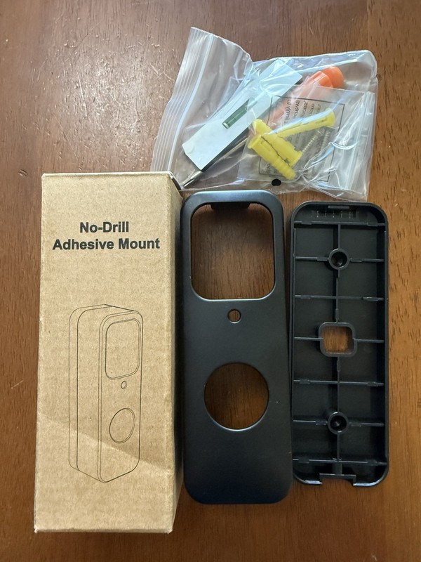 LOCKA Adhesive No-Drill Mount Bracket for Blink Video Doorbell