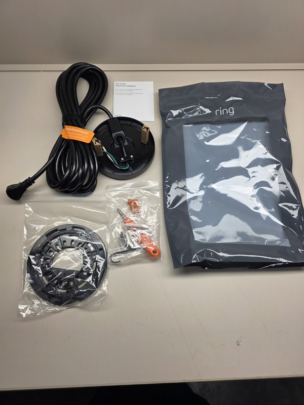 (1) New Ring Plug-In Mount for Floodlight Cam Wired Pro & Plus - Black gallery