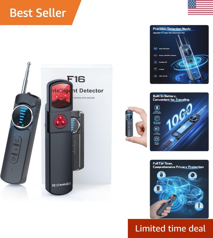Comprehensive Portable Camera Detector with Real-Time Alerts for Security