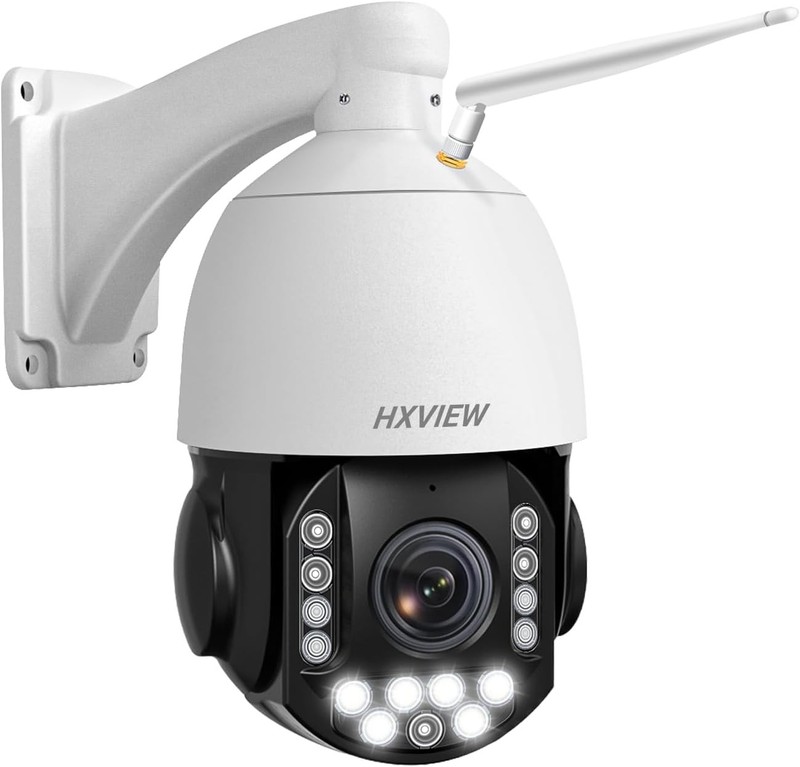 4K WiFi PTZ Security Camera 30X Optical Zoom Auto Tracking