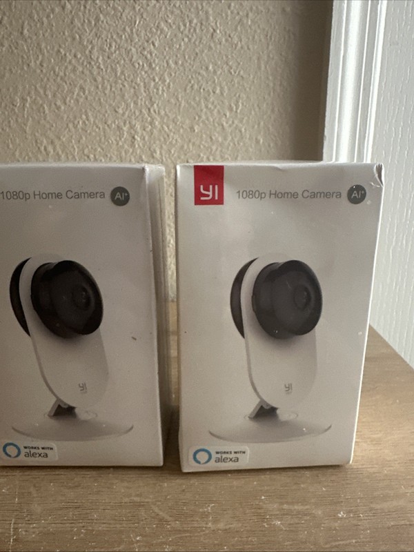 NEW! YI Technology 1080p H Camera White 2 Way Audio Night Vision YYS2016 Lot 2 gallery