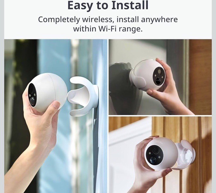 SwitchBot Outdoor Spotlight Camera Wirless Security Camera gallery