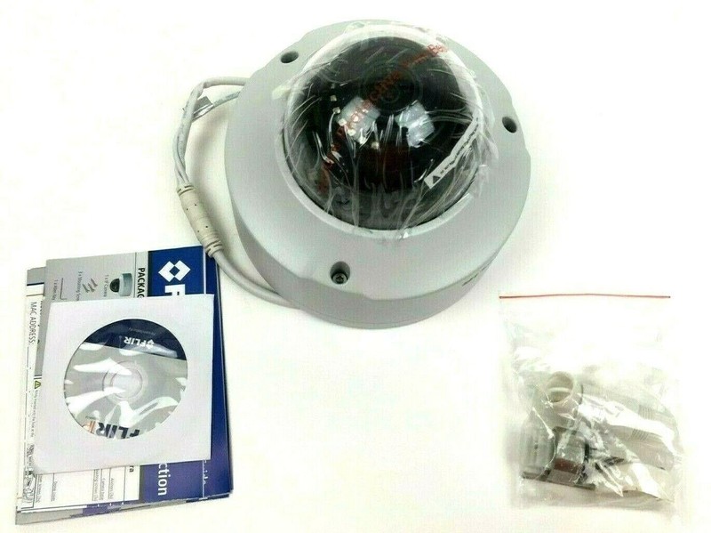FLIR Surveillance Camera Motorized VF Lens Dome IP PoE 3MP WDR 3.5-9mm N437VEW gallery