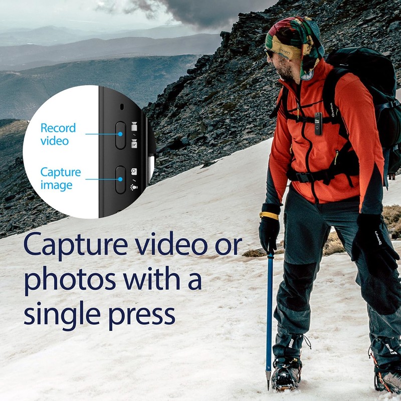 ,64GB Included, 4K UHD 30FPS Recording,1.4 in Screen Recorder, Body Cameras,W... gallery