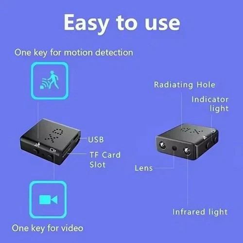 Mini Camera 2.4G WiFi 1080P HD Home Camcorder Night Vision Home Security Cam gallery