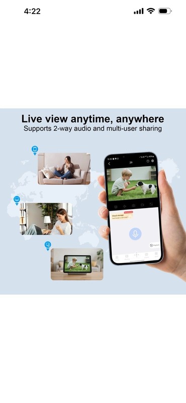 ARCCTV Security Camera 4MP WiFi 5Ghz Wireless Solar Audio Smart Home Outdoor gallery