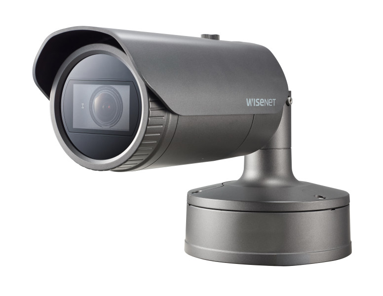 Hanwha Vision PNO-A9081RLP 4K UHD Outdoor Network LPR Bullet Camera – BRAND NEW!
