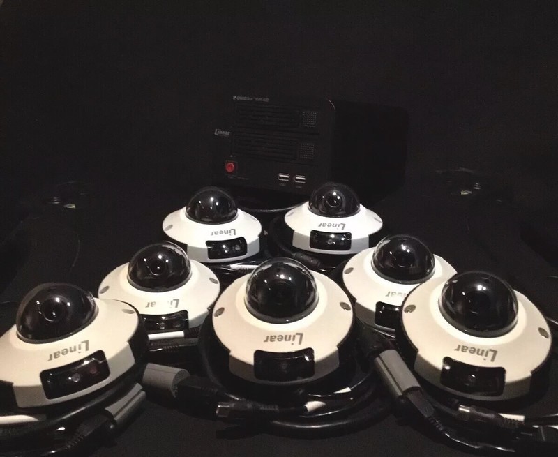 Linear Mini IR Vandal Dome Camera And a QuadStor NVR 400