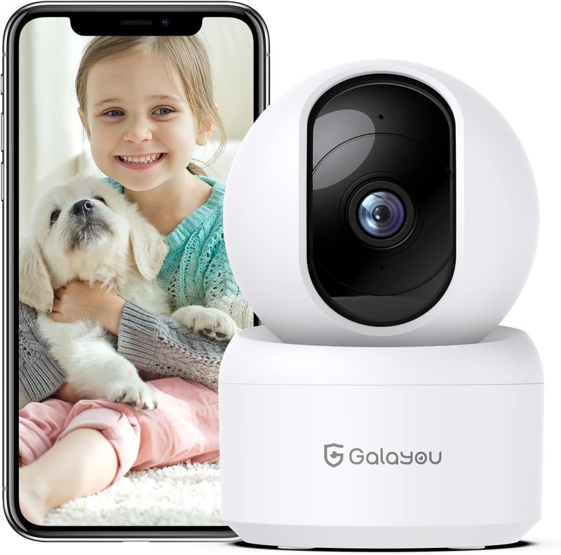 Smart 2K Indoor Security Camera - Motion Detection, Storage & Alexa Compatible gallery