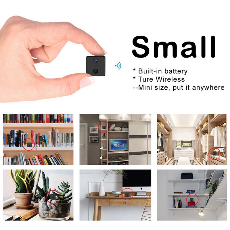 5MP Mini WiFi Camera 4G SIM Card Home Security Cam Motion Detection Night Vision gallery