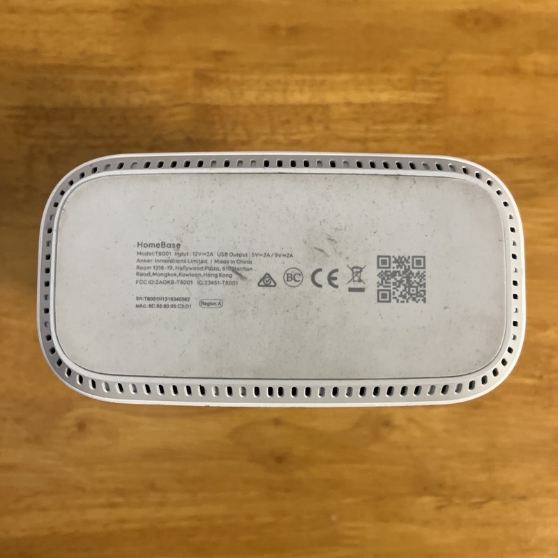 Eufy Security Homebase T8001 Unit Only - Used gallery