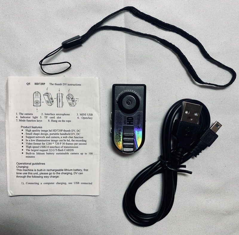 NEW Mini Q5 Camera 720P HD Motion Detection DV Cam Camcorder Video Recorder gallery