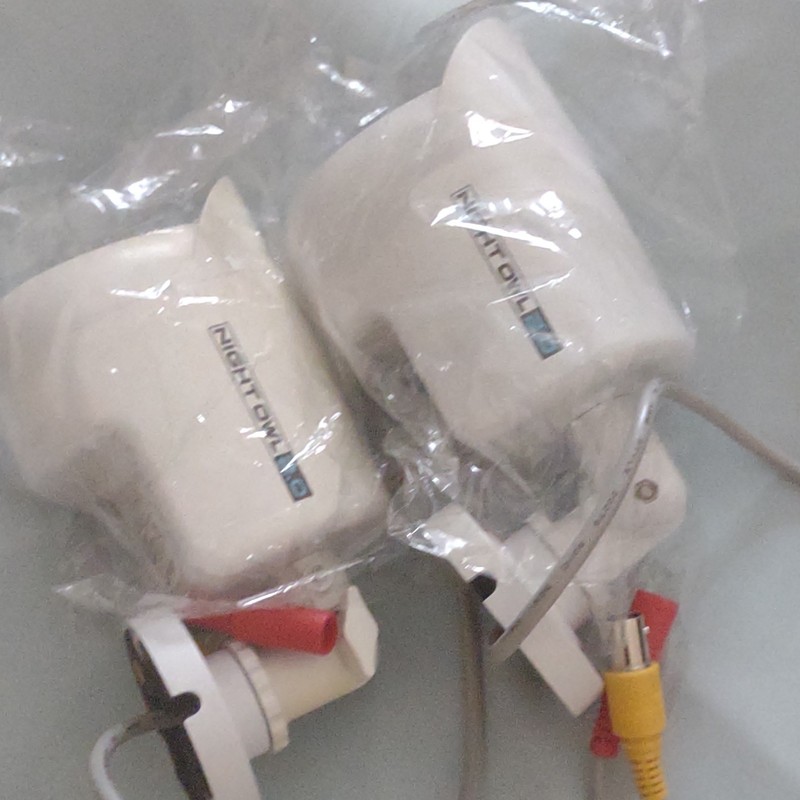 Night Owl CM-PIRHDA10W-BU-JF Wired BNC Bullet CCTV Night Vision 2-Pack