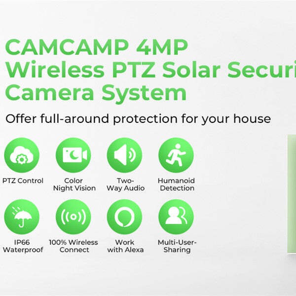 Solar Security Cameras Wireless Outdoor Home CCTV Security System With Monitor gallery