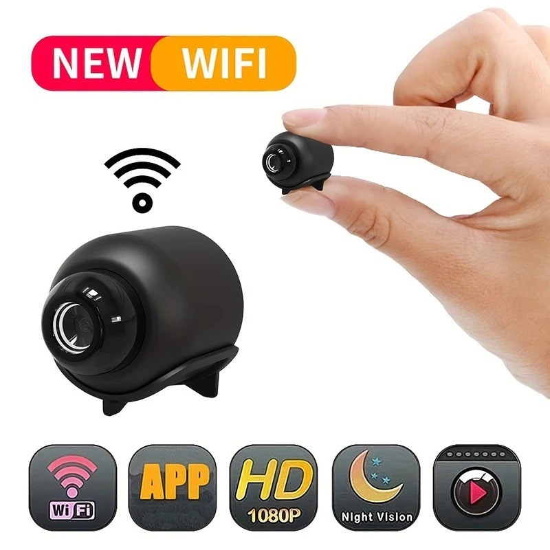 X5 Mini Camera Wifi Recorder Hd Smart Night Vision Video Safety Indoor Cam New