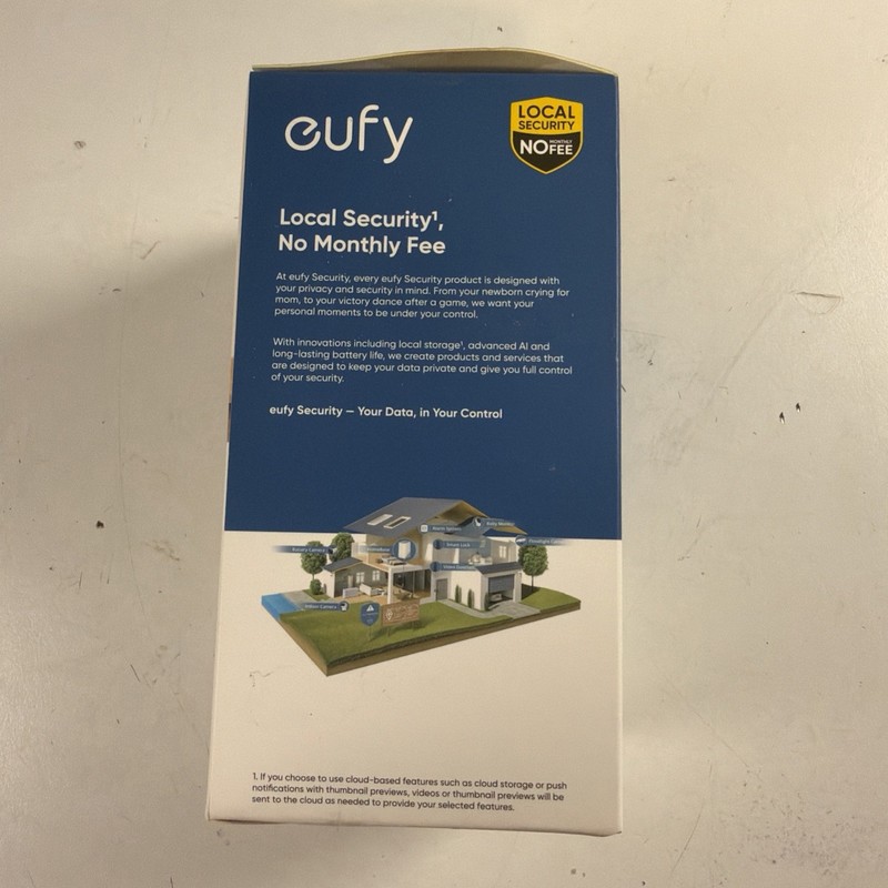 Eufy Wi-Fi Pan and Tilt Mini Indoor Security Camera T8414 - WHITE gallery